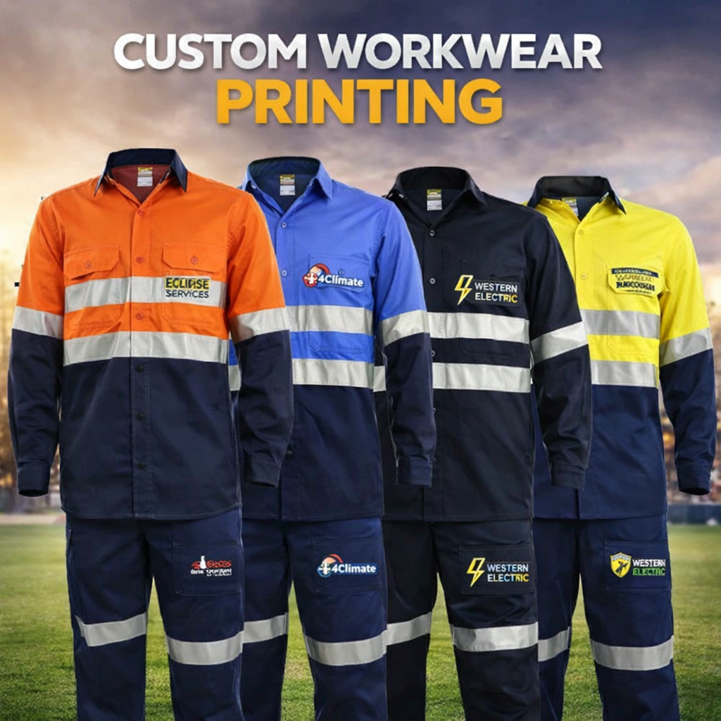 custom workwear printing