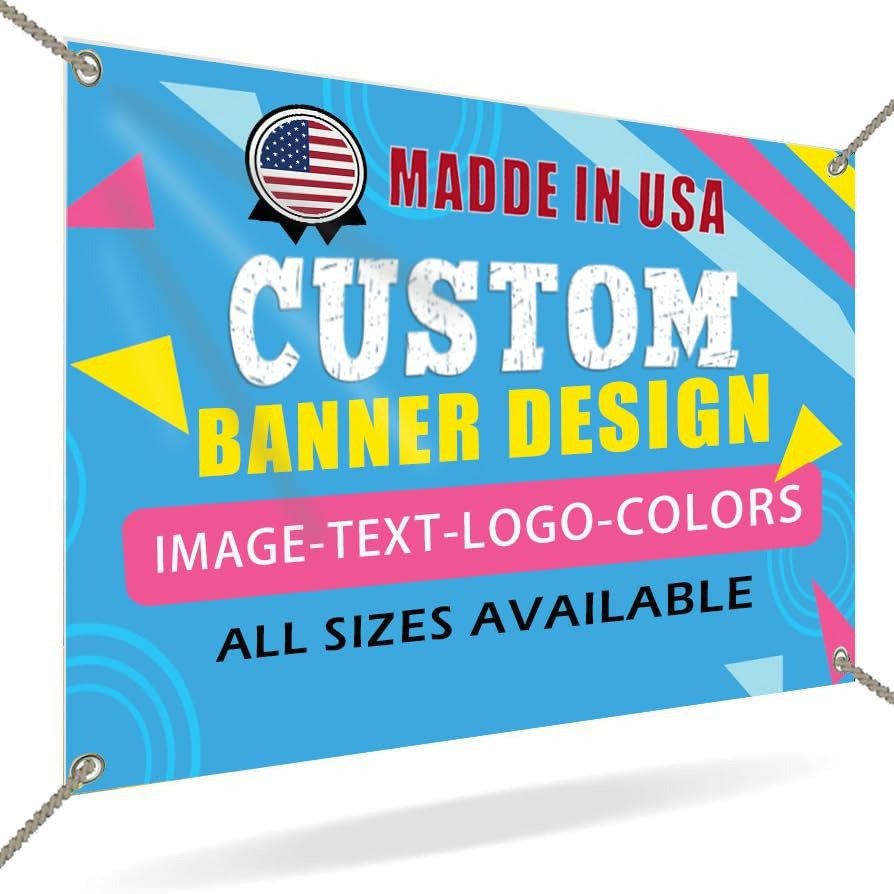 PVC banner with print custom size