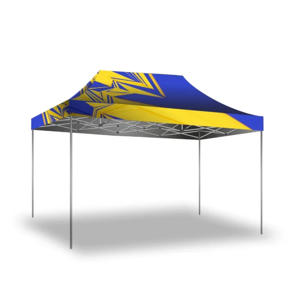 4.5x3m Aluminium Gazebo – Heavy Duty Hexagon Frame Event Tent 4.5x3m Aluminium Gazebo – Heavy Duty Hexagon Frame Event Tent