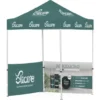 Ovation Gazebo 3m x 3m – 1 Half & 1 Full Wall Skin Ovation Gazebo 3m x 3m – 1 Half & 1 Full Wall Skin