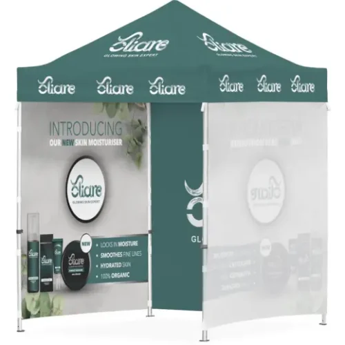 Ovation Gazebo 3m x 3m – 1 Half & 1 Full Wall Skin Ovation Gazebo 3m x 3m – 1 Half & 1 Full Wall Skin