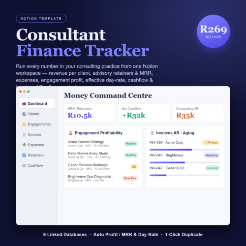 Consultant Finance Tracker
