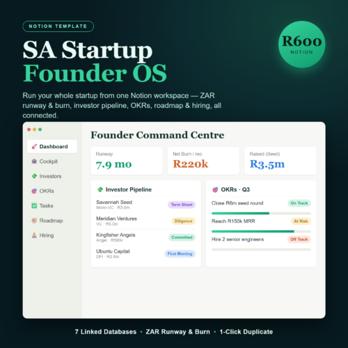 Sa Startup Founder Os