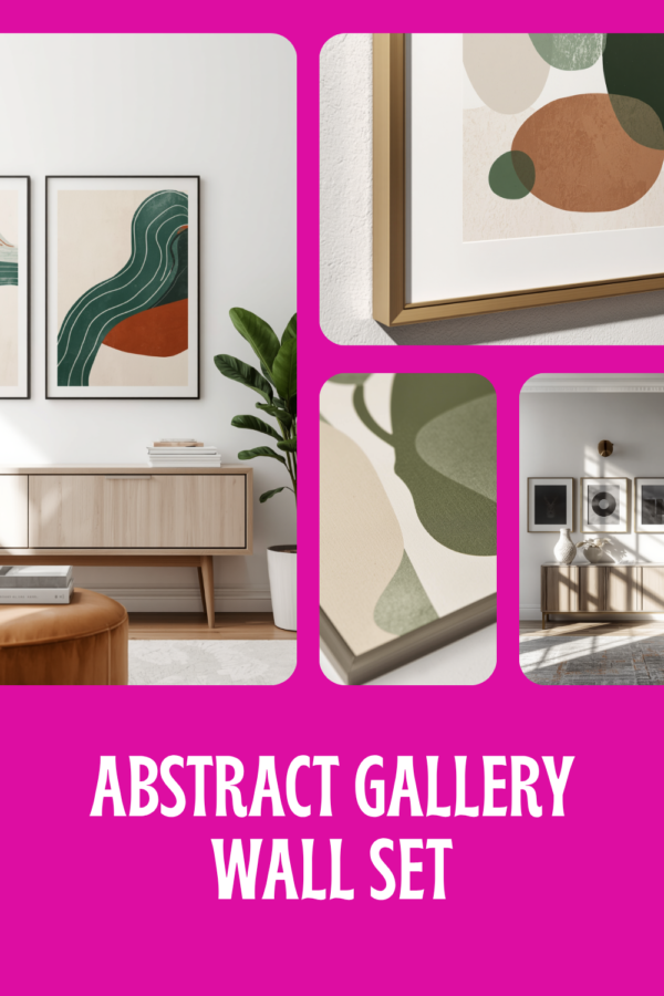 abstract-shapes-premium Abstract Shapes Wall Art Set of 6
