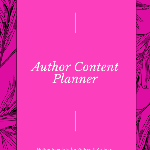 Author Content Planner