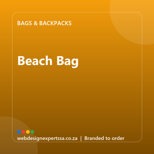 Branded Beach Bag — custom branded bag with your logo | Web Design Experts SA Branded Beach Bag — custom branded bag with your logo | Web Design Experts SA