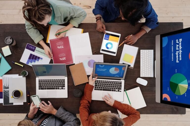digital marketing team — professional stock image