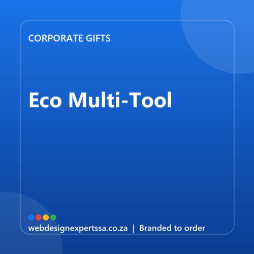 Branded Eco Multi-Tool — custom corporate gift with your logo | Web Design Experts SA Branded Eco Multi-Tool — custom corporate gift with your logo | Web Design Experts SA