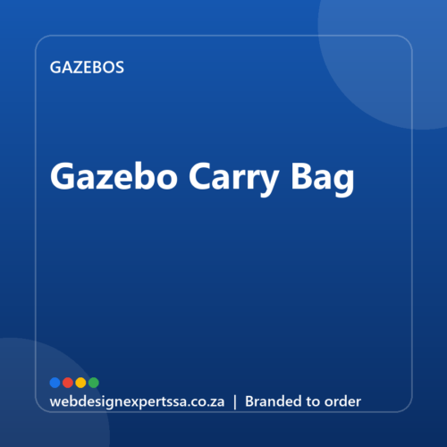 Branded Gazebo Carry Bag — custom branded gazebo with your logo | Web Design Experts SA Branded Gazebo Carry Bag — custom branded gazebo with your logo | Web Design Experts SA