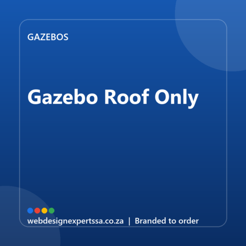Branded Gazebo Roof Only — custom branded gazebo with your logo | Web Design Experts SA Branded Gazebo Roof Only — custom branded gazebo with your logo | Web Design Experts SA