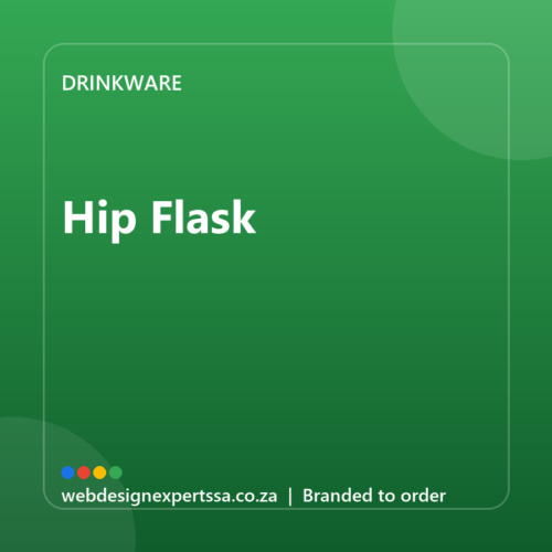 Branded Hip Flask — custom branded drinkware with your logo | Web Design Experts SA Branded Hip Flask — custom branded drinkware with your logo | Web Design Experts SA