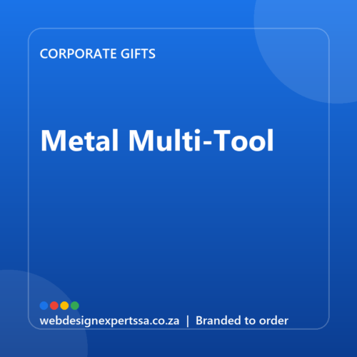 Branded Metal Multi-Tool — custom corporate gift with your logo | Web Design Experts SA Branded Metal Multi-Tool — custom corporate gift with your logo | Web Design Experts SA