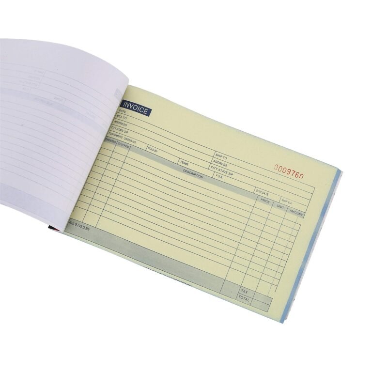 Professional NCR and invoice book printing in South Africa | Web Design Experts SA