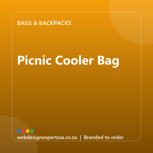 Branded Picnic Cooler Bag — custom branded bag with your logo | Web Design Experts SA Branded Picnic Cooler Bag — custom branded bag with your logo | Web Design Experts SA