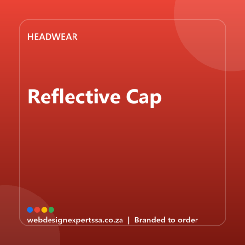 Branded Reflective Cap — custom branded cap with your logo | Web Design Experts SA Branded Reflective Cap — custom branded cap with your logo | Web Design Experts SA