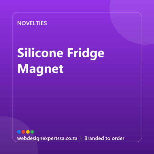 Branded Silicone Fridge Magnet — custom promotional gift with your logo | Web Design Experts SA Branded Silicone Fridge Magnet — custom promotional gift with your logo | Web Design Experts SA