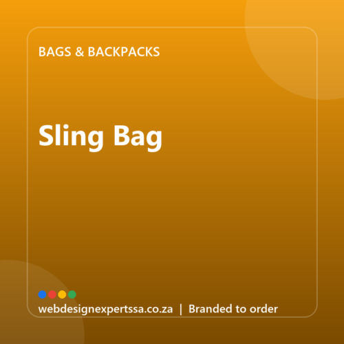 Branded Sling Bag — custom branded bag with your logo | Web Design Experts SA Branded Sling Bag — custom branded bag with your logo | Web Design Experts SA