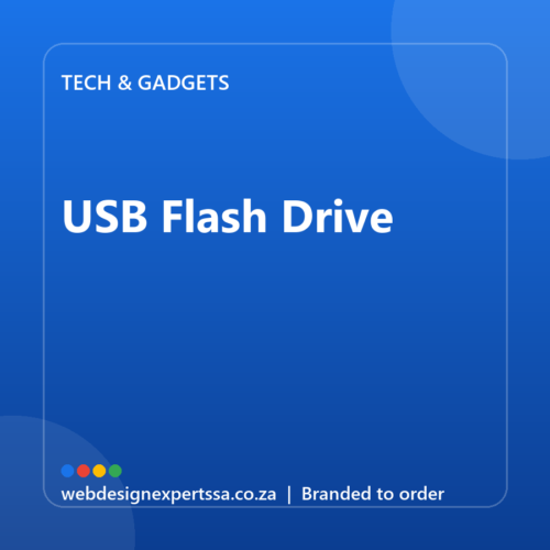 Branded USB Flash Drive — custom branded tech gift with your logo | Web Design Experts SA Branded USB Flash Drive — custom branded tech gift with your logo | Web Design Experts SA