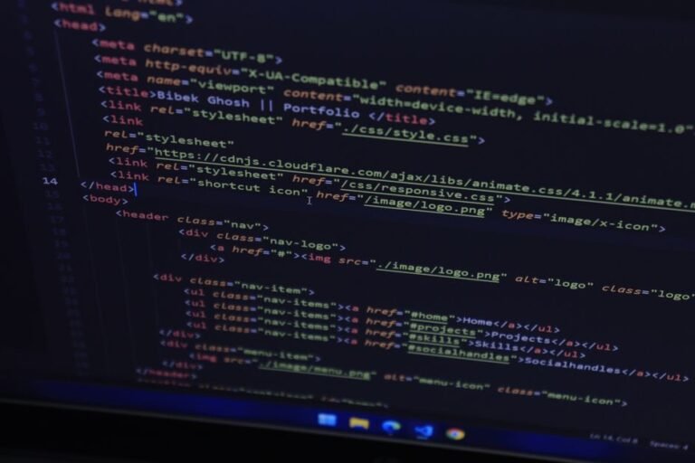 website developer coding — professional stock image