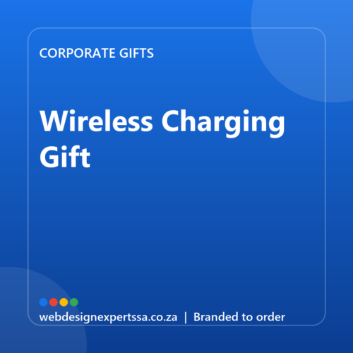 Branded Wireless Charging Gift — custom corporate gift with your logo | Web Design Experts SA Branded Wireless Charging Gift — custom corporate gift with your logo | Web Design Experts SA