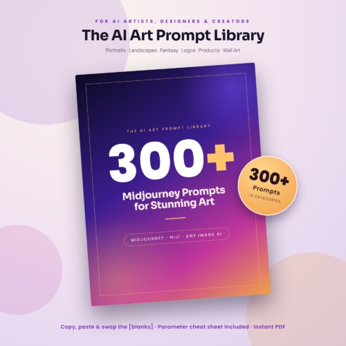 LISTING-hero 300+ Midjourney Prompts for Stunning Art